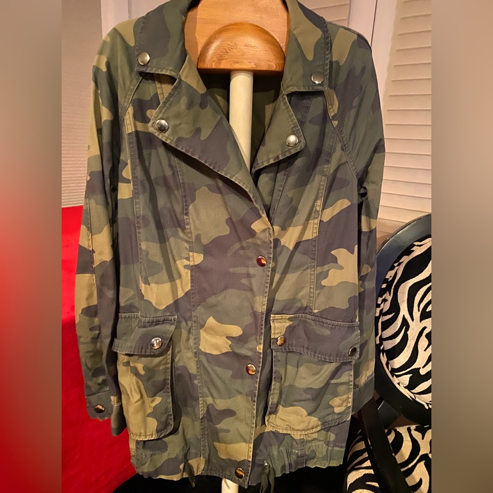 Nordstrom Rubbish Camo Utility Jacket